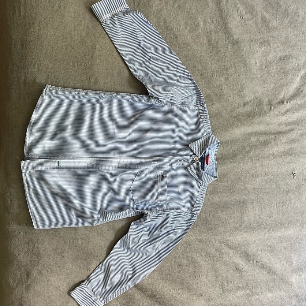 Tommy Hilfiger Light Blue Striped Shirt